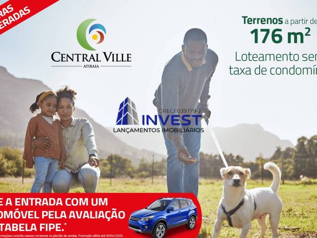 #869 - Terreno para Venda em Atibaia - SP - 1