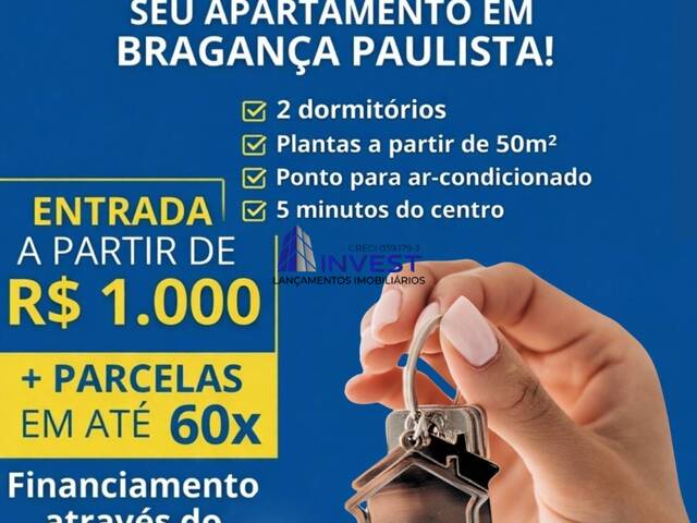 #811 - Apartamento para Venda em Bragança Paulista - SP